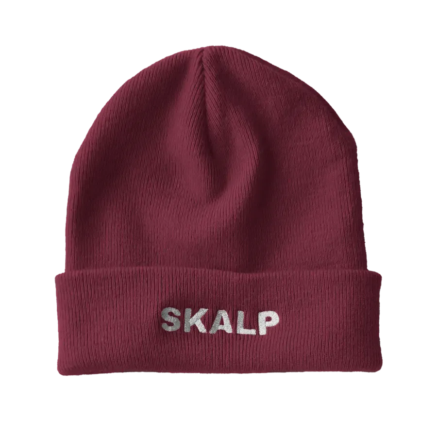bonnet Skalp royal burgundy